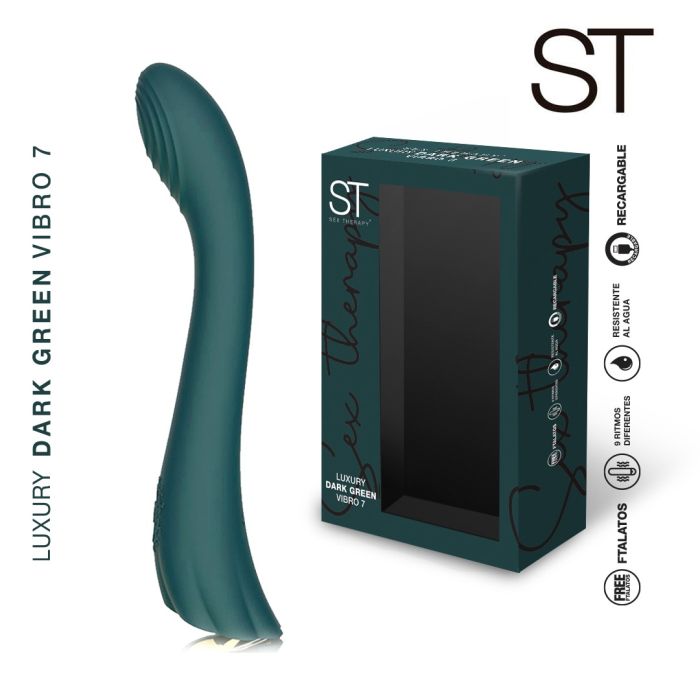 DARK GREEN VIBRO 7 - ST-VB-0360